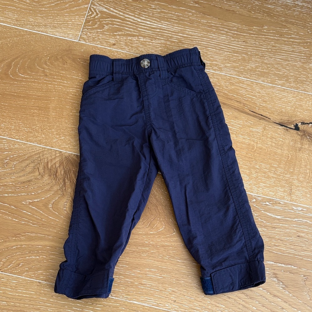 Properly Tied Navy Blue Pants